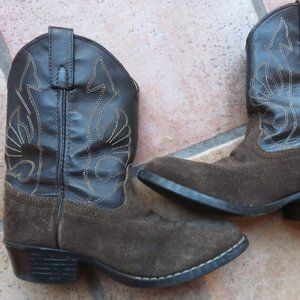 Masterson boys leather cowboy boots, nwot size 2 1/2